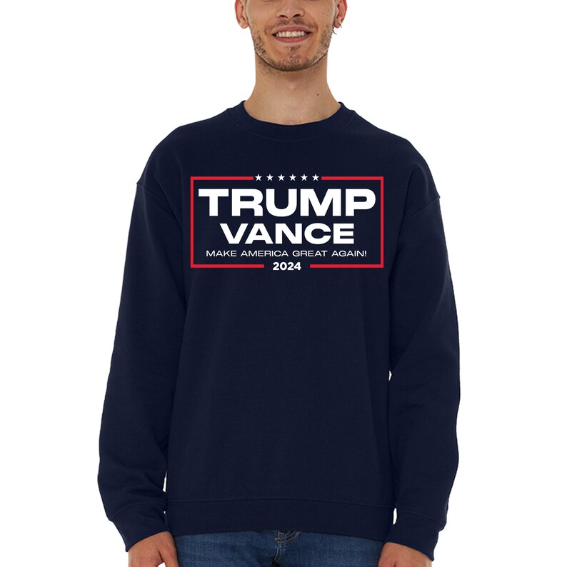 Trump Vance 2024 Make America Great Again Donald Trump, Crewneck
