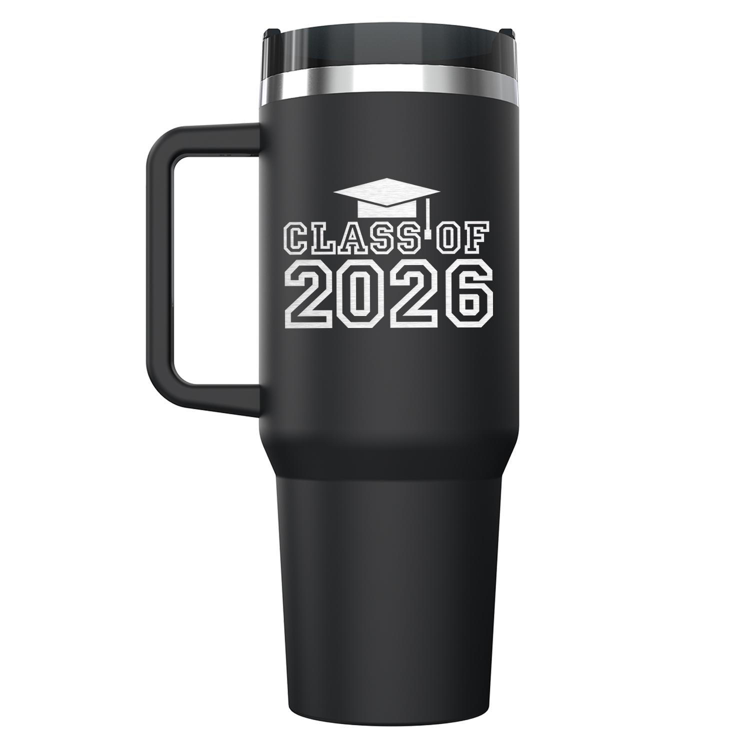Class of 2026 Engraved Insulated Stainless Steel Tumbler With 