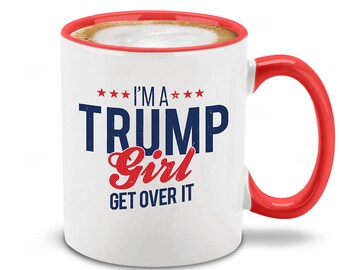 TUCK FRUMP Anti-Trump 2-Tone White & Blue Ceramic Coffee Mug MegaShertz 15 oz TUCK FRUMP Anti-Trump 2-Tone White & Blue Ceramic Coffee Mug MegaShertz 15 oz