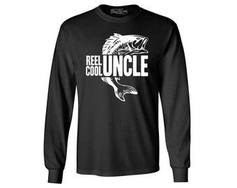 Reel Cool Uncle Long Sleeve Shirt