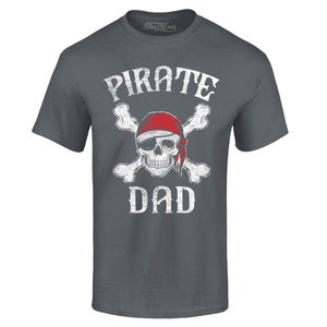 Pirate Dad Skull T-Shirt image 2