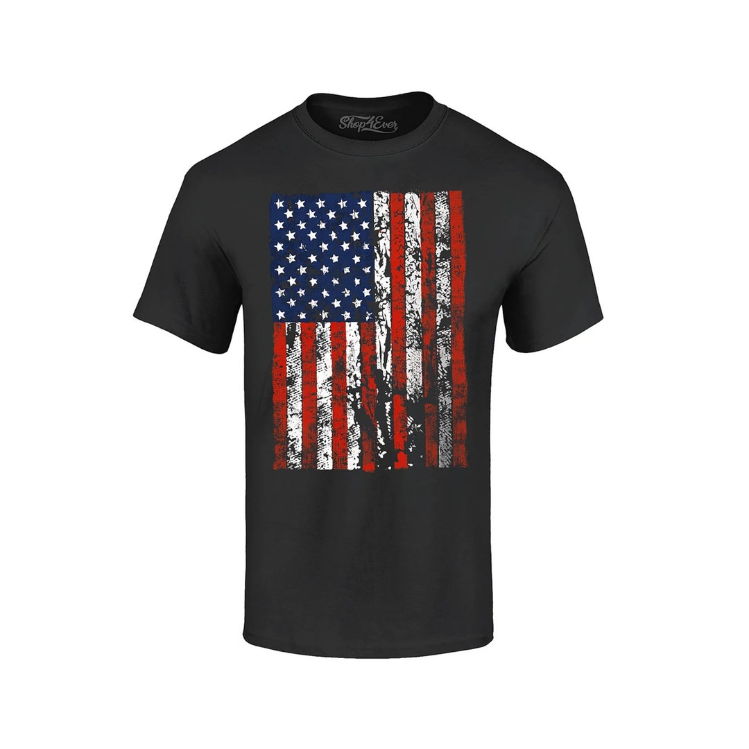 United States of America Flag T-shirt USA Flag Shirts - Etsy
