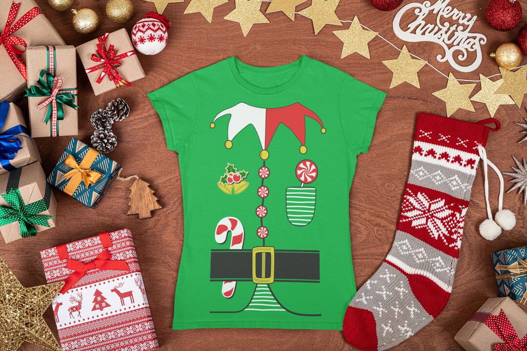 Elf Costume Christmas Candy Holiday Elves Women s T shirt Christmas Shirt Family Christmas Shirt Family Christmas Christmas Pjs. Santa Shirt Etsy Canada