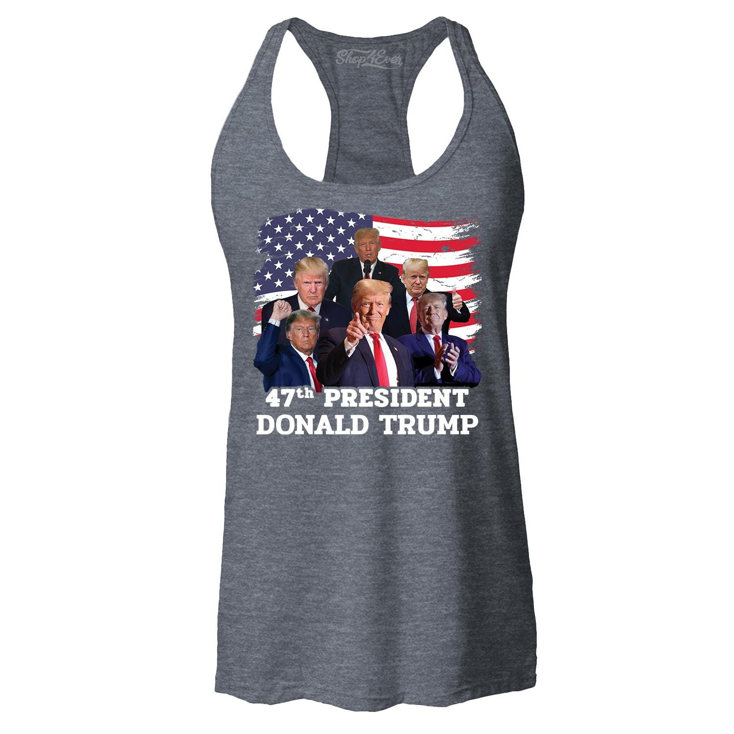 Trump With Sunglasses Tank Top, President Trump Sleeveless Tee