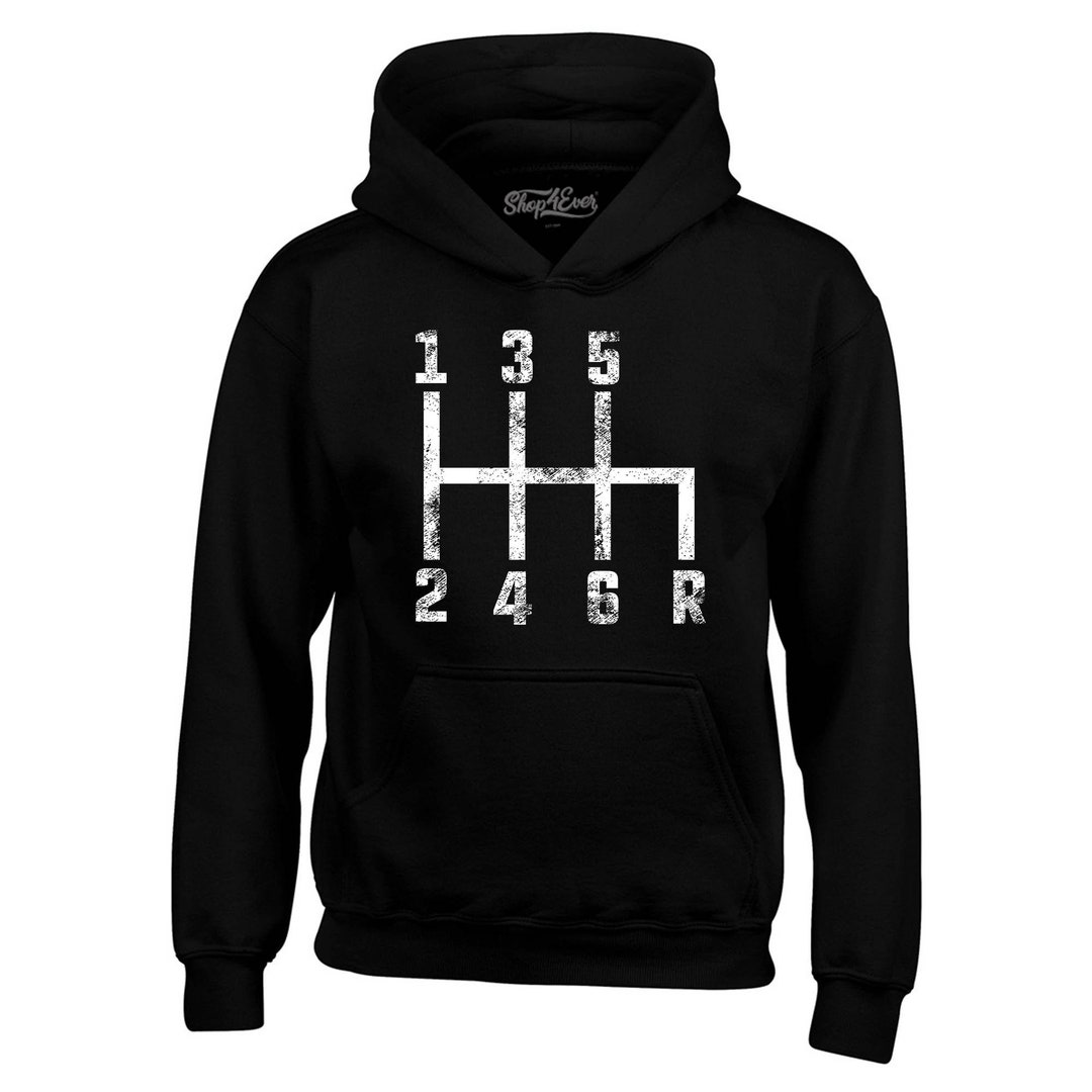 Stick Shift 6 Speed Manual Transmission Car Gears Hoodie - Etsy