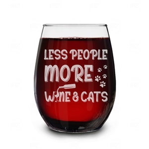 Funny Chausie Parent Stemless Wine Tumbler Makes A Great Birthday Present From The Chausie Cat In Your Life Chausie Valentine’s Gifts