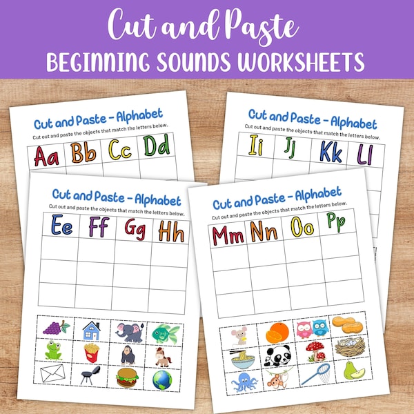 Beginning Sounds - Etsy