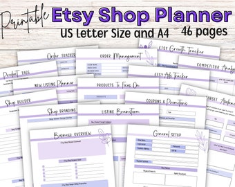Small Business Planner Printable Side Hustle Organizer for - Etsy