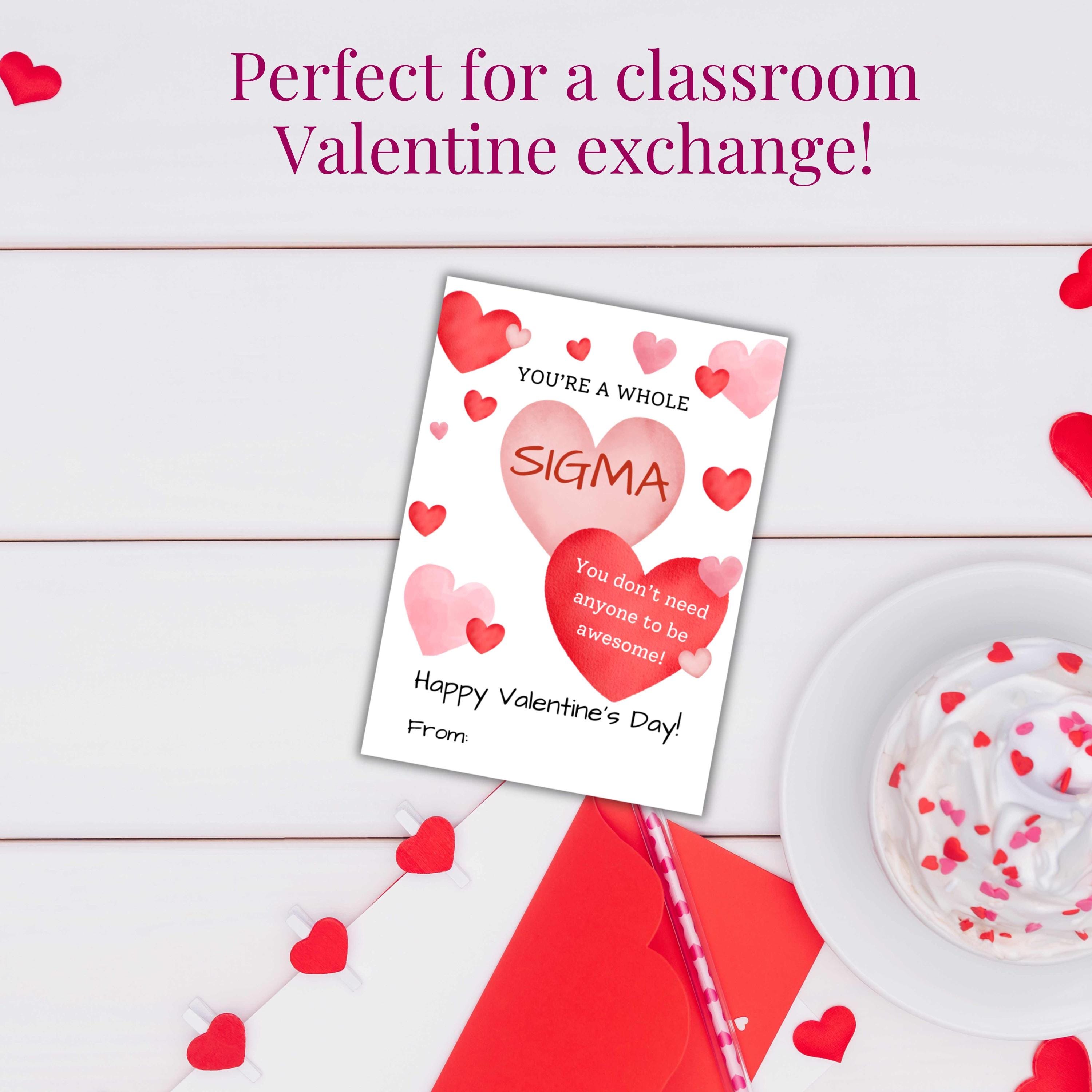 Slang Kids Valentine's Day Cards - 12 Funny Printable School Classroom ...
