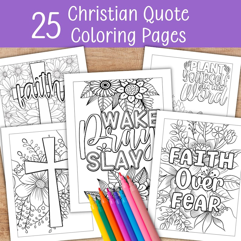 Christian coloring pages