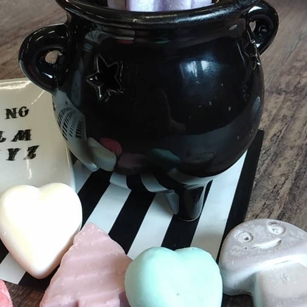 Kesselbrenner Cauldron Oil burner Waxmeltburner Set Geschenk Duft Aromatherapie Raumduft