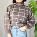 Windowpane Sweater Knitting Pattern | Digital Download | Oversized ...