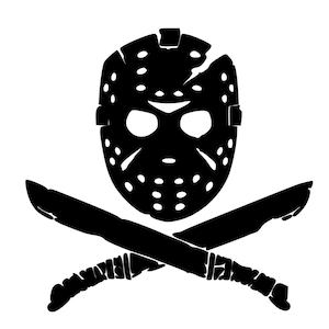 Jason Vorhees Vinyl Decal