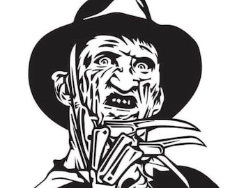 Freddy Krueger Vinyl Aufkleber