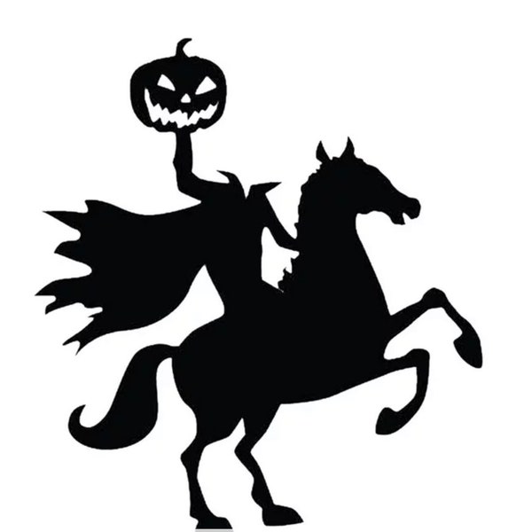 Headless Horseman Vinyl Decal