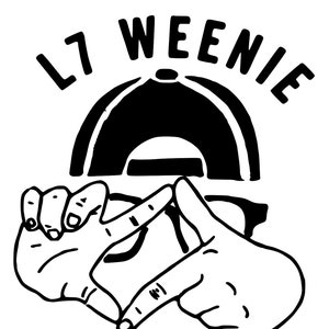 L7 ウィニー ビニールデカール