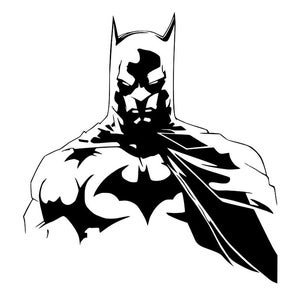 Bat Superhero Vinyl Decal