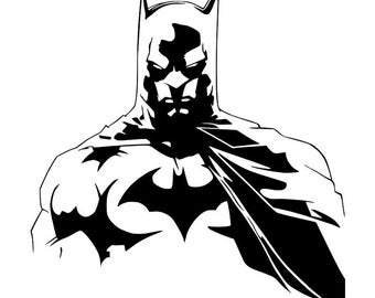 Bat Superhero Vinyl Decal