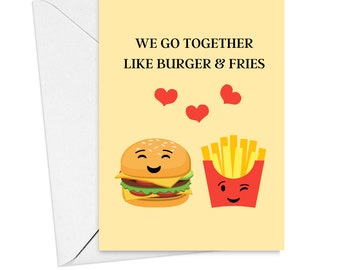 Burger And Fries Bff Etsy