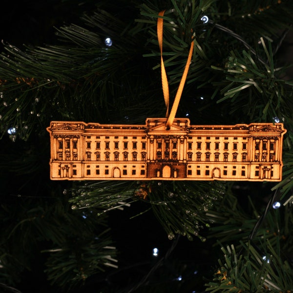 Buckingham Palace Wooden London Christmas decorations