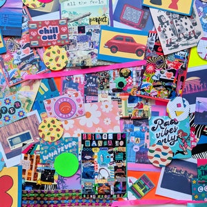 Retro Themed Paper Book Scrapbook Supplies 8 THEME CHOICES Craft