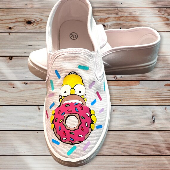The Simpsons Homer Simpson Slip Ons 
