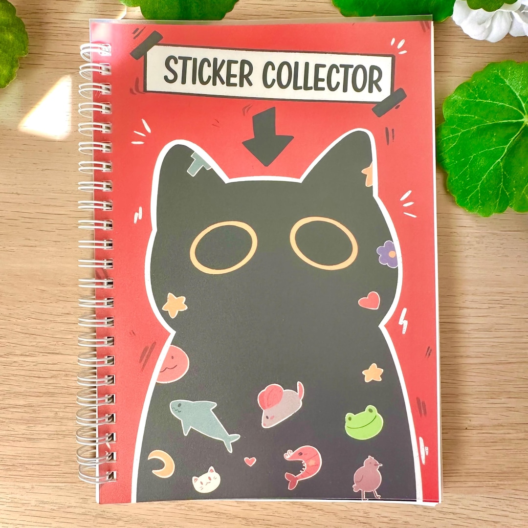 Sticker Collector A5 Sticker Book - Etsy