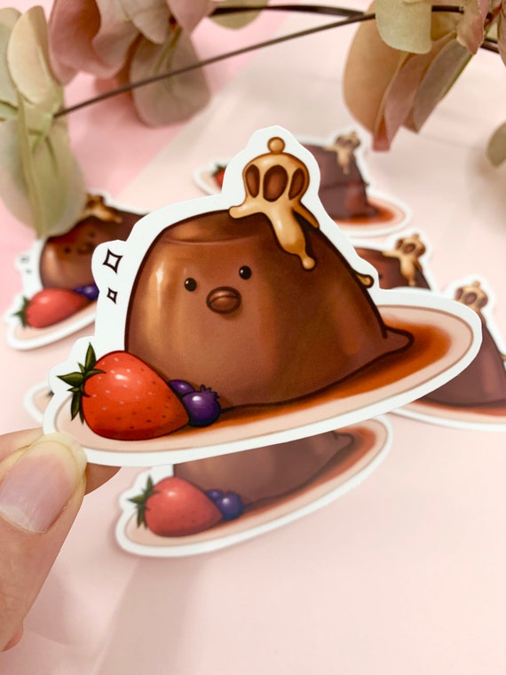 FFXIV Mudpie Pudding Sticker Etsy Ireland