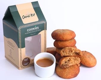 Galletas Saludables de Dulce de Leche sin Azúcar ni Gluten