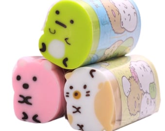 Sumikko Gurashi Erasers |Kawaii Character Erasers