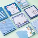Cute Bear Memo Pads( Sticker Note)| 80 Sheets Kawaii Mini Note Pad