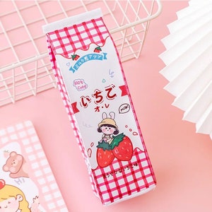Kawaii Pencil Case | Pen Case | Waterproof Cute Pencil Case | Makeup Pouch