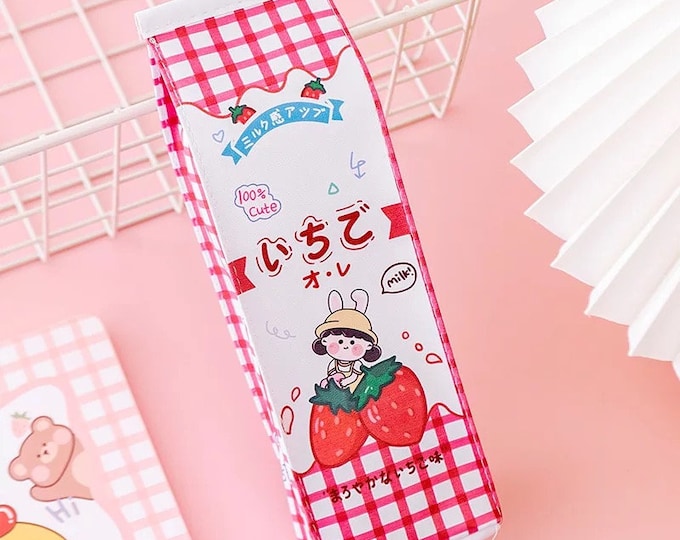 Kawaii Pencil Case | Pen Case | Waterproof Cute Pencil Case | Makeup Pouch