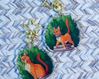 Firestar & Rusty - Warrior Cats Acrylic Keychain