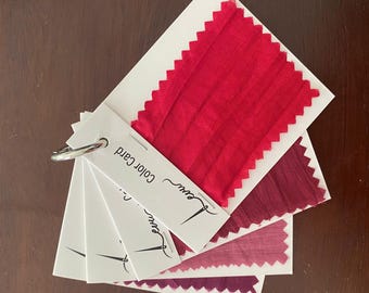 Mulberry Silk Fabric Swatches | Premium Silk Samples for Luxury Fashion | Upholstery & Handmade Creations