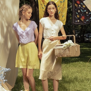 Mulberry Silk Boho Dress: Handmade Summer Maxi Skirt