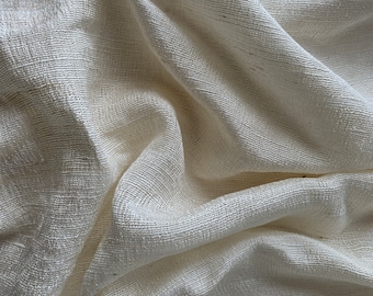 Raw silk made from mulberry silk | Pure silk non-dye | raw silk fabric | Raw silk making towel and remove makeup pad