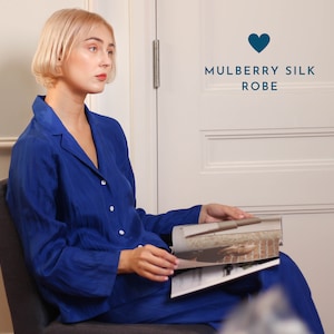 Washable Silk Pajamas | Comfortable Leisure Wear | Habotai Silk Sleep wear womens
