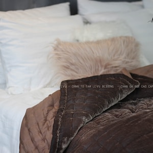 Luxurious  Mulberry Silk Velvet Fabric – Premium-Grade Elegance for Couture & Home Decor | Luxury Velvet Bedding set