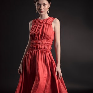 Robe bohème d'été en soie | Robe en soie de mûrier pour femme | Robe de cocktail en soie | Vêtements en soie, cadeau durable pour elle