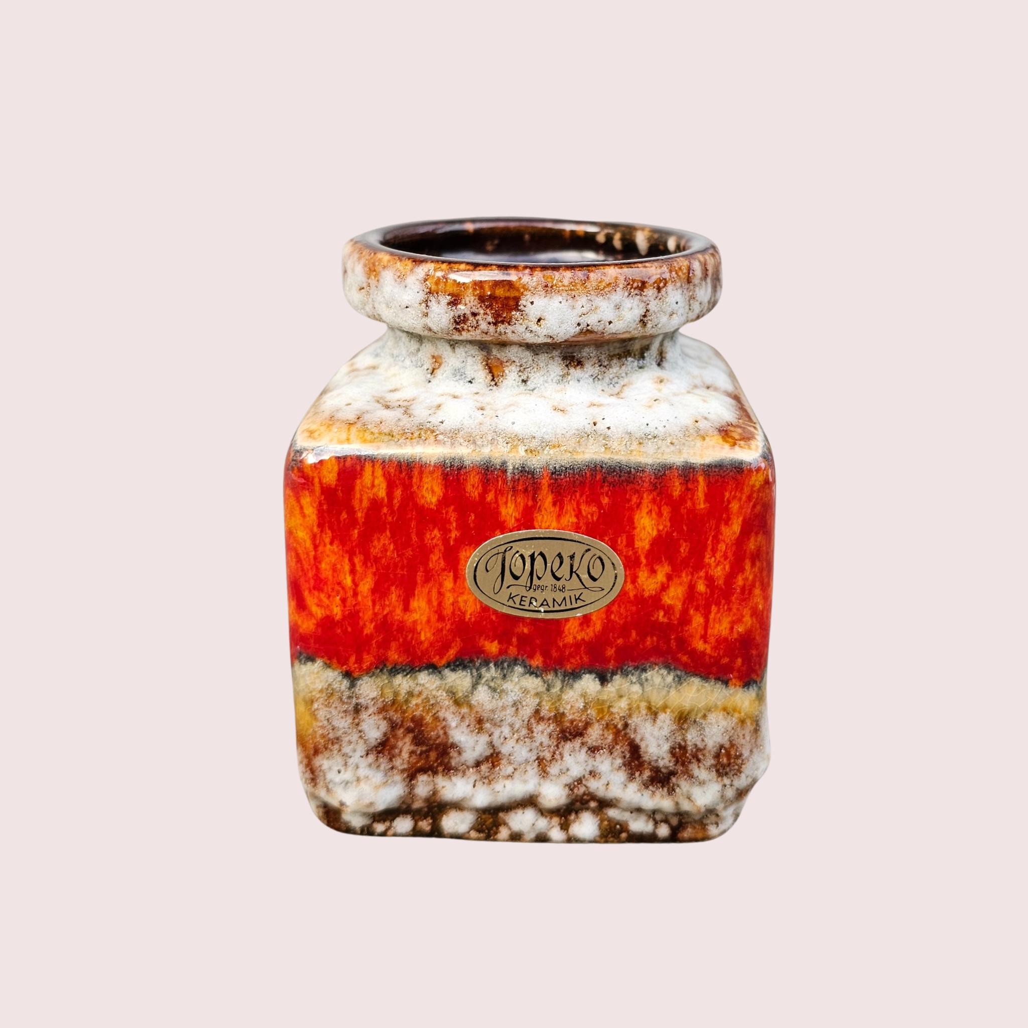 Vase Jopeko Fat Lava 907/10 Ceramic Vintage 70s - Etsy