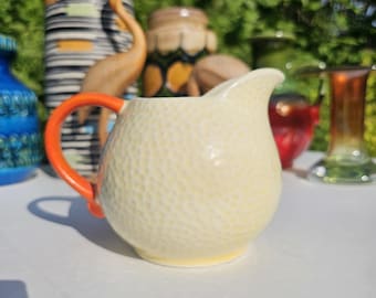 Ceramic milk jug "Weekend" Carstens Niederhaldensleben Art Deco 1930s Antique