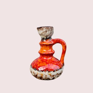 Vase Jopeko Fat Lava 7201 15 Ceramic Vintage 70s