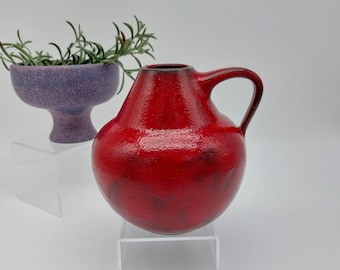 Vintage Vase Hartwig Heyne, Hoy Keramik, Vintage Vase, Bulbous