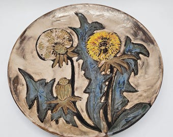 Reserved -- Vintage RUSCHA KERAMIK Wall Plate With Horses Decor