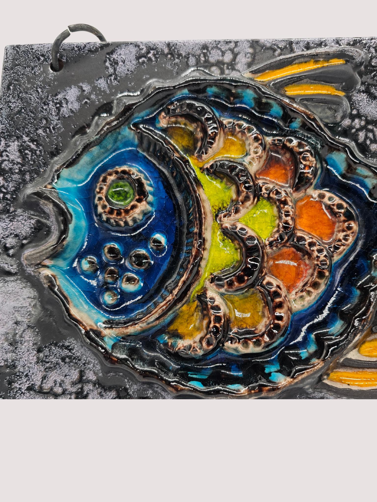 Carstens Luxus Series Wall Plate Fish 60s - Etsy