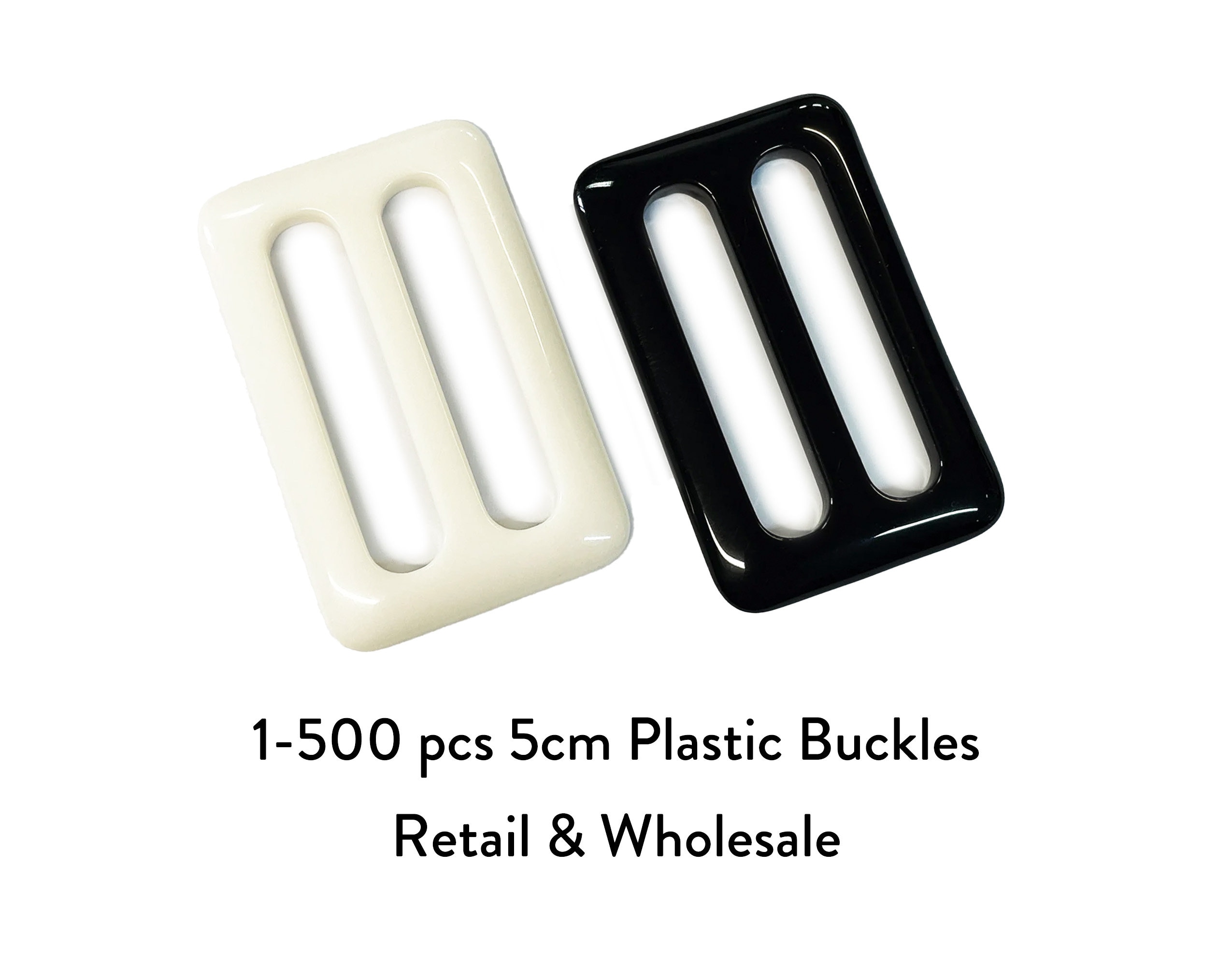 Plastic Buckles for Straps 1: Quick Side Release Buckle Clip 4 set +  Tri-Glide Slide 8 pcs Fit 1 inch Wide Nylon Strap Webbing Belt, Heavy Duty  Dual Adjustable No Sew, Backpack