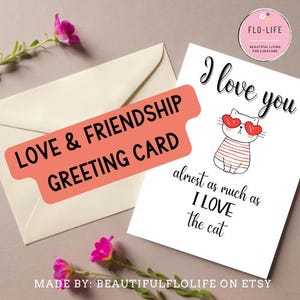 Biglietto di San Valentino stampabile per adulti, biglietto d'amore romantico, biglietto d'anniversario carino per lui o per lei, biglietto d'amore digitale da scaricare, amore insieme per sempre
