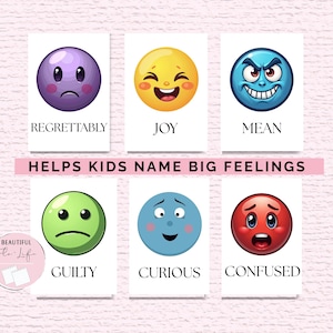 Schede didattiche stampabili sulle emozioni e sui volti, risorse SEL per la scuola materna, regolazione emotiva per i giovani, schede didattiche per bambini