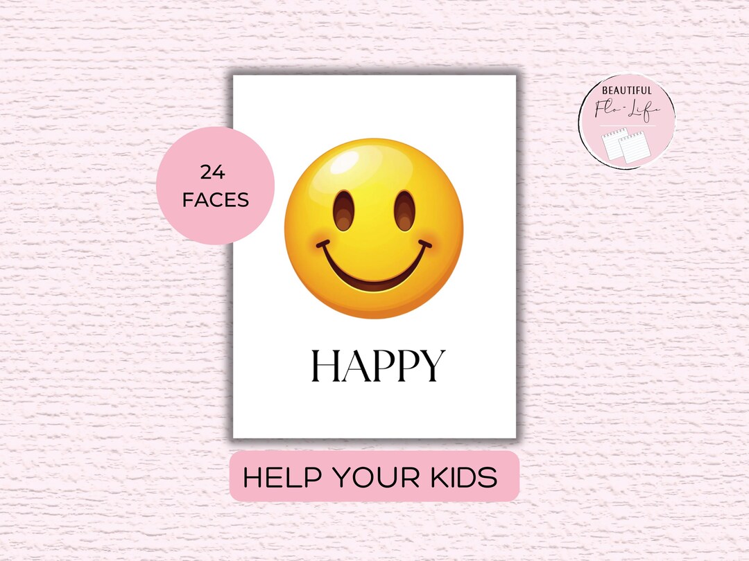 Emotion Flashcards for Kids Printable – Zones of Regulation Cards for ...